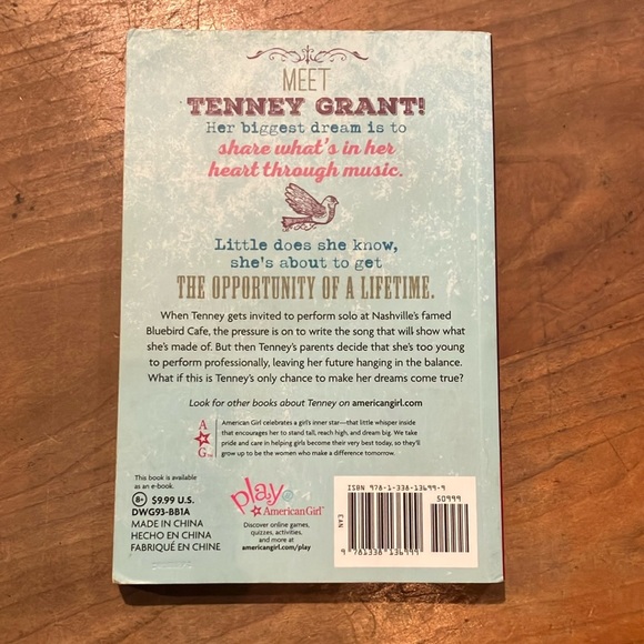 American Girl Tenney by Kellen Hertz Book - Picture 3 of 11